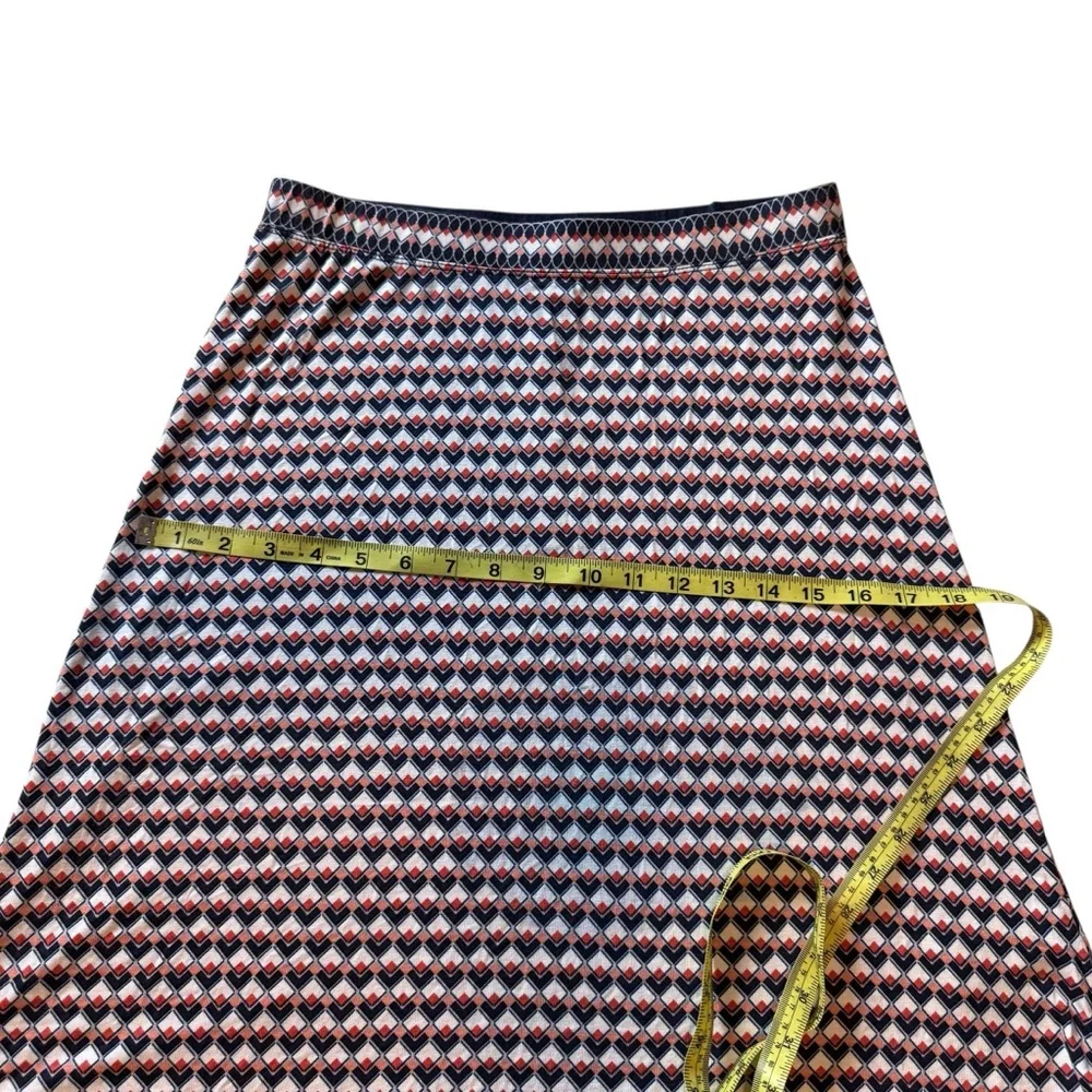 NWT MAX STUDIO A-LINE SKIRT GEOMETRIC PRINT SIZE XS